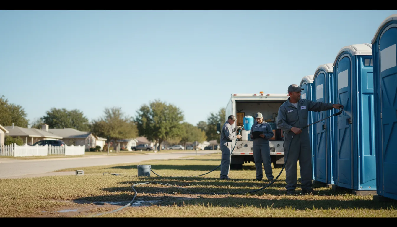 Long-Term Portable Toilet Rental in Maxwell, CA near me